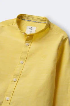 Crianças Springfield Kids Camisa textura cuello mao niño