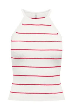 Only Camiseta ajustada tirantes