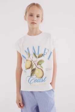 Crianças Springfield Kids Camiseta Amalfi niña