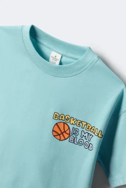 Crianças Springfield Kids Camiseta balón niño