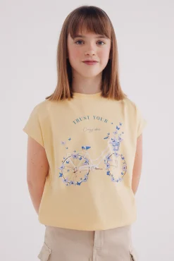 Crianças Springfield Kids Camiseta bici niña