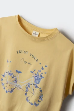 Crianças Springfield Kids Camiseta bici niña