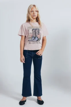 Crianças Springfield Kids Camiseta botas cowboy niña