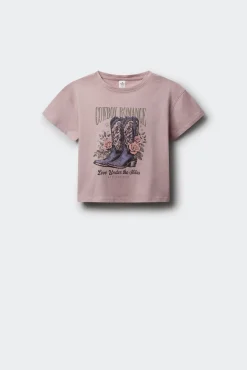 Crianças Springfield Kids Camiseta botas cowboy niña