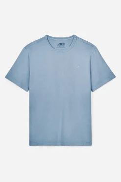 OOTO Camiseta básica con bordado avión