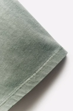 OOTO Camiseta básica con bordado avión