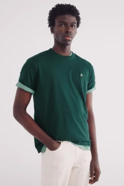 Springfield Camiseta básica cuello redondo