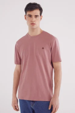 Springfield Camiseta básica cuello redondo