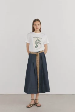 Pedro del Hierro Camiseta básica estampado posicional