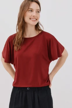 Cortefiel Camiseta básica fluida