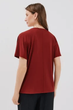 Cortefiel Camiseta básica fluida
