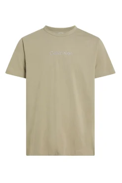 Calvin Klein Camiseta básica logo gris