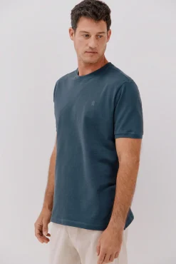 Cortefiel Camiseta básica piqué