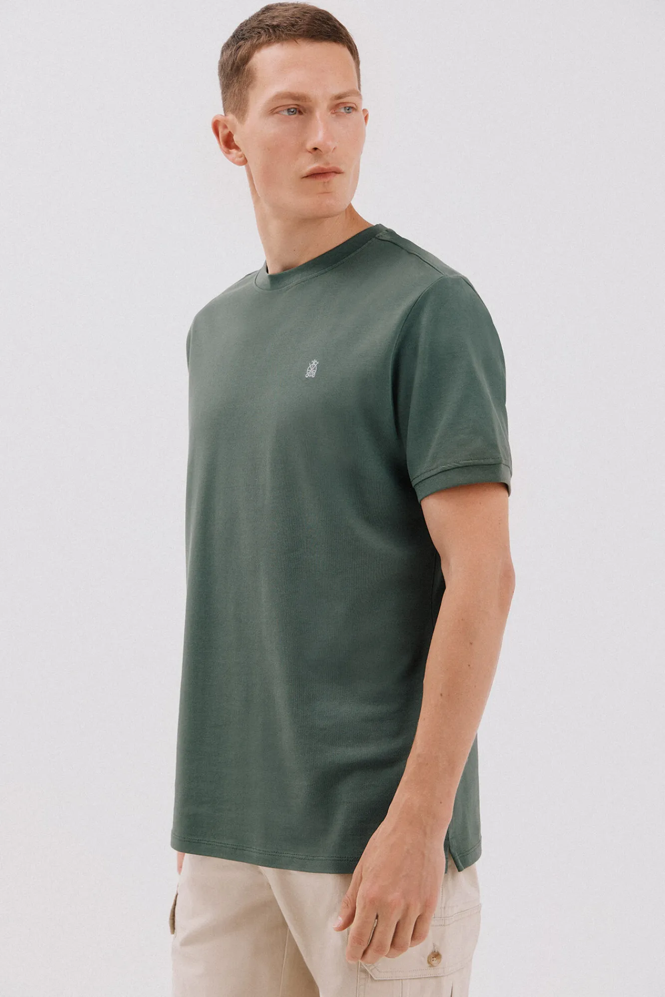 Cortefiel Camiseta básica piqué