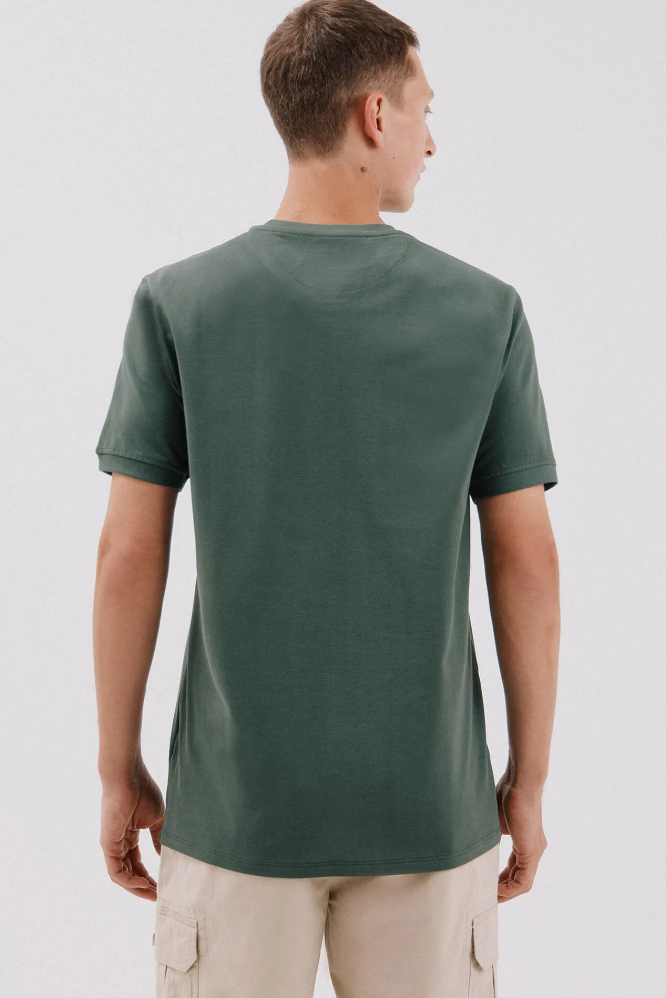 Cortefiel Camiseta básica piqué
