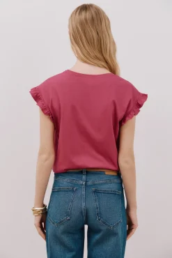 Cortefiel Camiseta básica volante