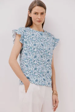 Cortefiel Camiseta básica volante