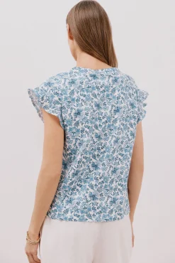 Cortefiel Camiseta básica volante