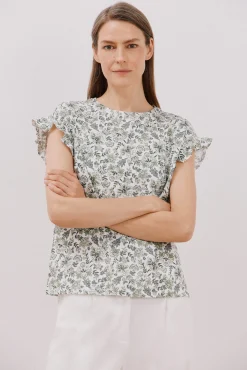 Cortefiel Camiseta básica volante