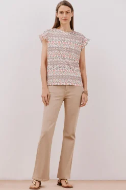 Cortefiel Camiseta básica volante