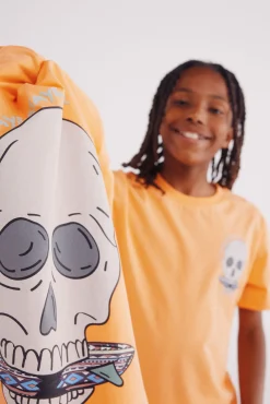 Crianças Springfield Kids Camiseta calavera niño