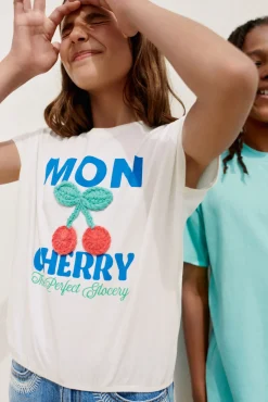 Crianças Springfield Kids Camiseta cereza niña