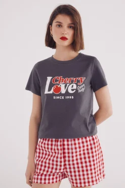 Springfield Camiseta "Cherry love"