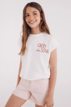 Crianças Springfield Kids Camiseta cherry soda niña