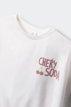 Crianças Springfield Kids Camiseta cherry soda niña