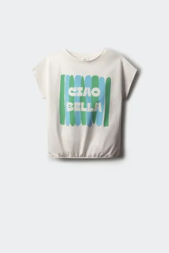 Crianças Springfield Kids Camiseta Ciao Bella niña