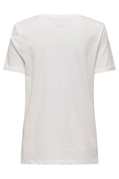 Only Camiseta con lettering