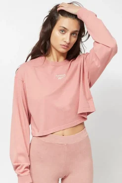 Reebok Camiseta COTTON LONGSLEEVE