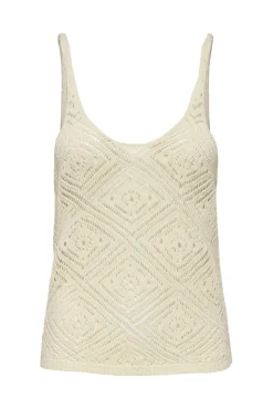 Only Camiseta crochet de tirantes