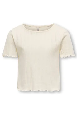 Crianças Only Girls Camiseta cropped niña