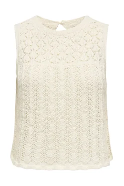 Only Camiseta de crochet