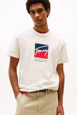 Tommy Jeans Camiseta de hombre de manga corta