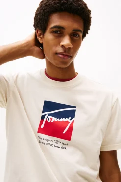 Tommy Jeans Camiseta de hombre de manga corta