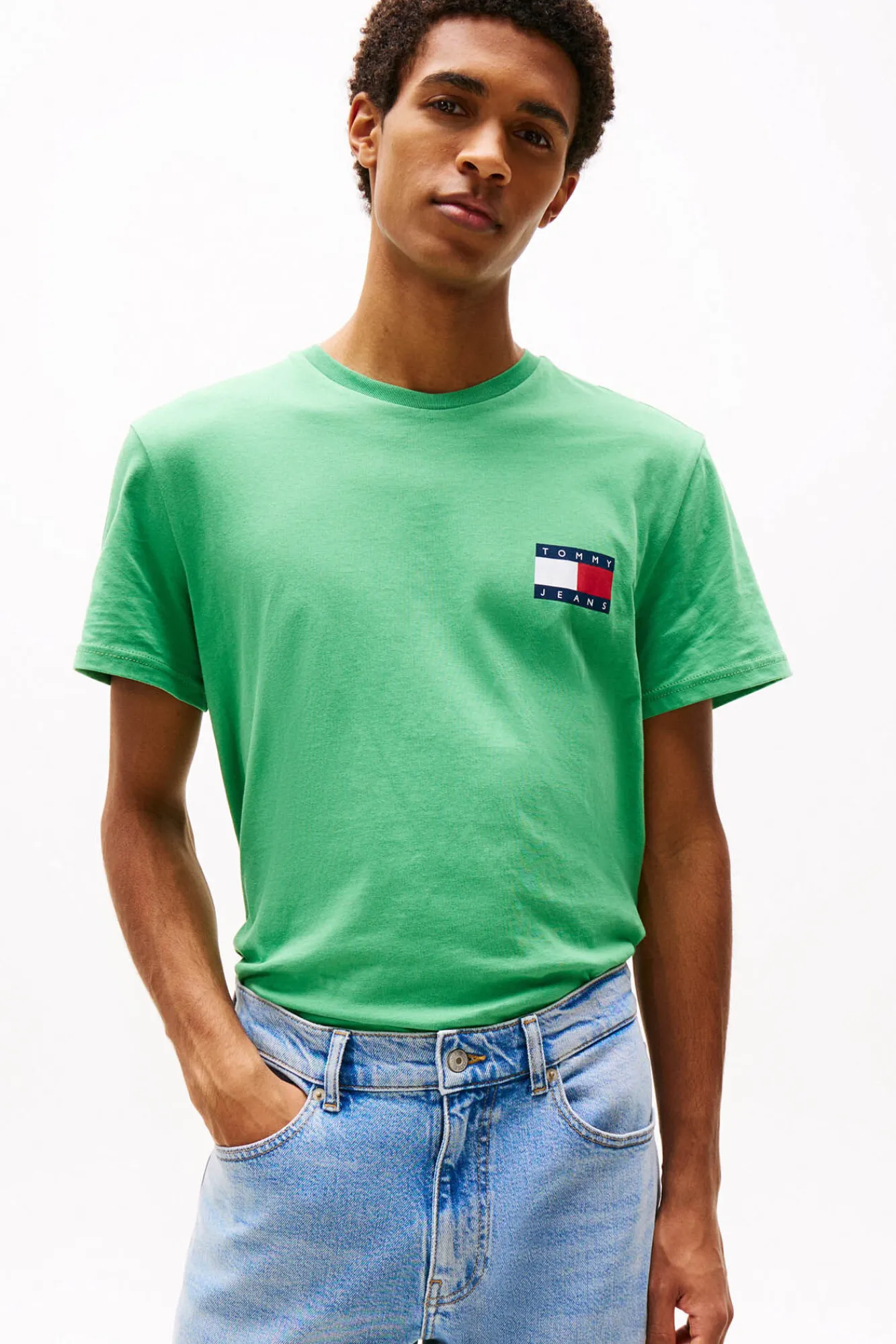 Tommy Jeans Camiseta de hombre de manga corta