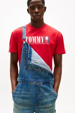 Tommy Jeans Camiseta de hombre de manga corta
