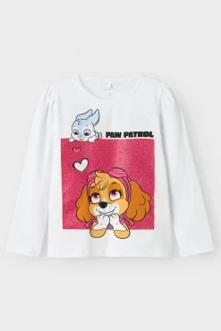 Crianças Name it Camiseta de la Patrulla Canina de niña