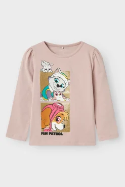 Crianças Name it Camiseta de la Patrulla Canina de niña