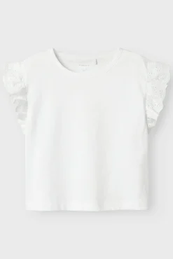 Crianças Name it Camiseta de manga corta 100% algodón