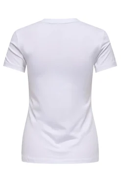 Only Camiseta de manga corta con dibujo frontal
