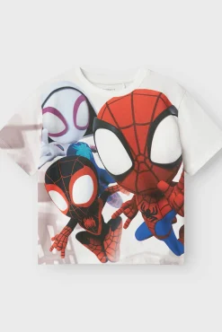 Crianças Name it Camiseta de manga corta de Spiderman