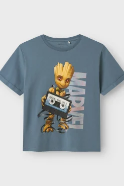 Crianças Name it Camiseta de manga corta de Marvel