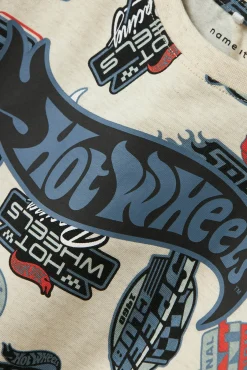 Crianças Name it Camiseta de manga corta Hotwheels