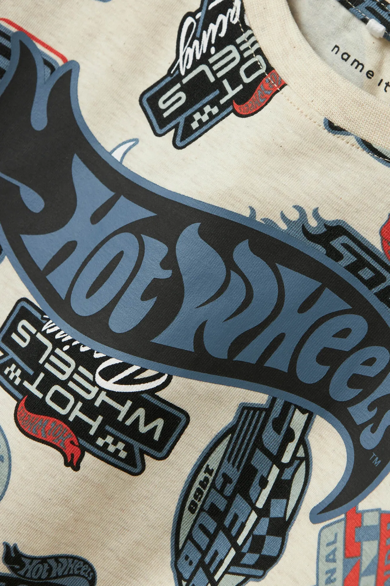Crianças Name it Camiseta de manga corta Hotwheels