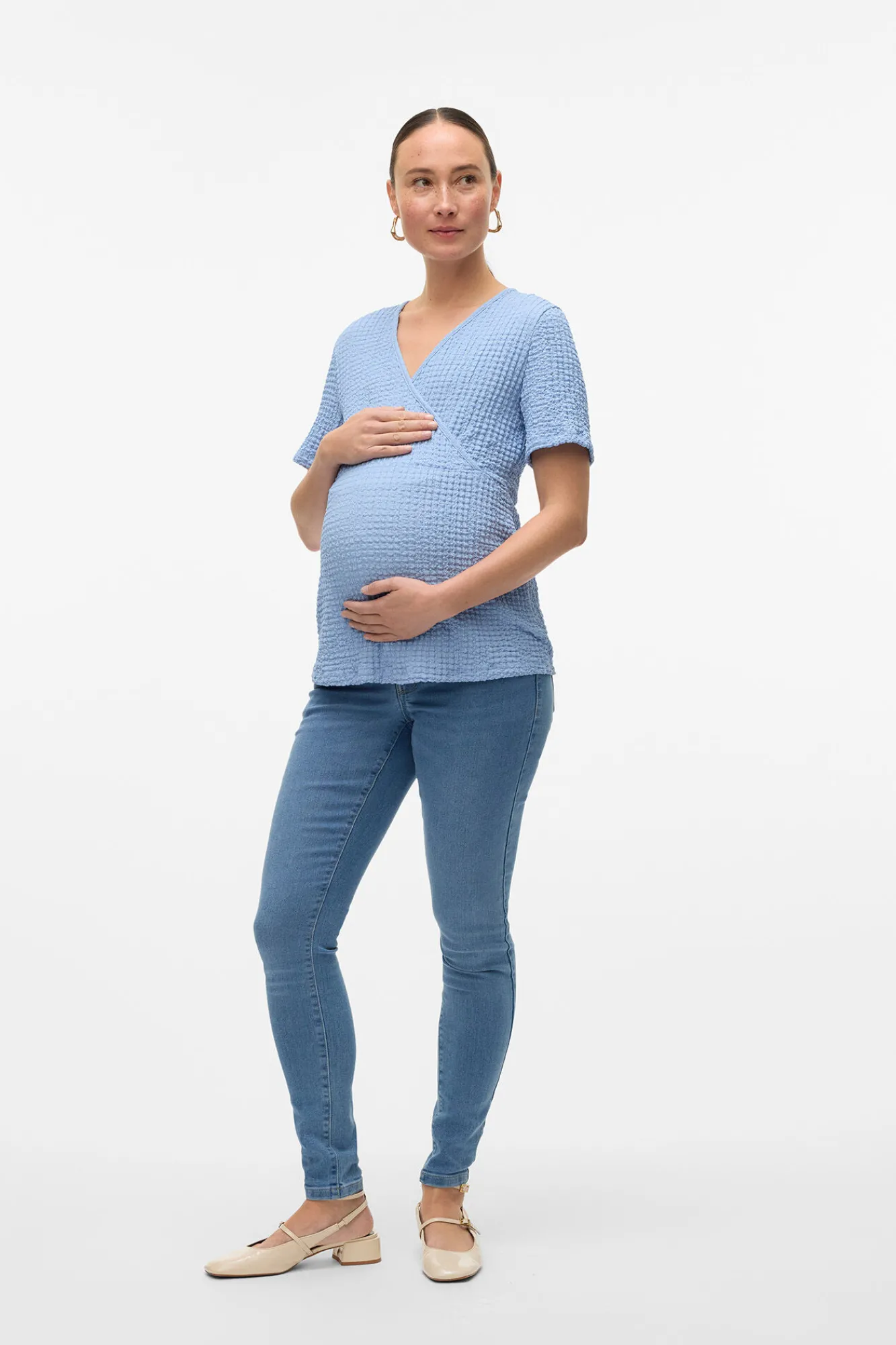Mamalicious Camiseta de manga corta maternity y lactancia