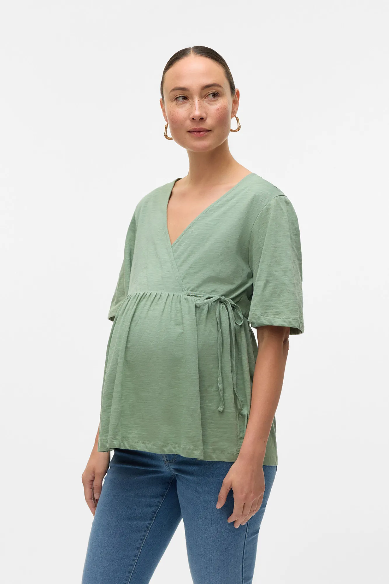 Mamalicious Camiseta de manga corta maternity y lactancia