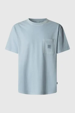 Pepe Jeans Camiseta de manga corta teñida en prenda.